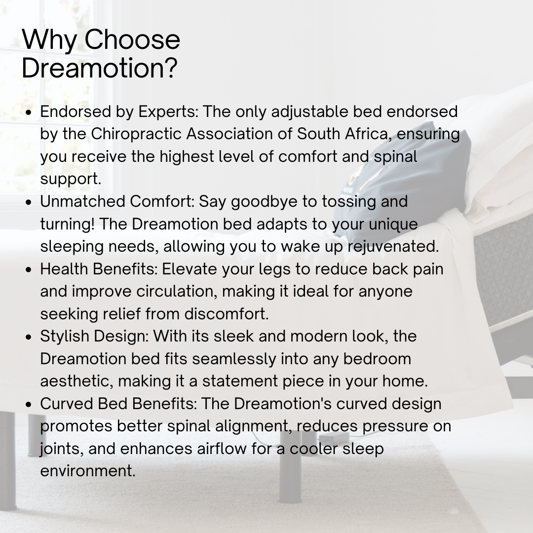 Dreamotion Adjustable Foundation + Sertapedic Acacia Mattress