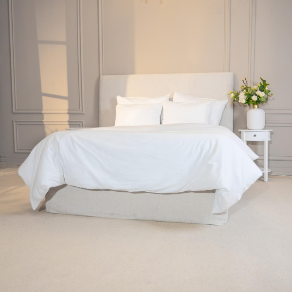 A considered bedroom and mattress setting